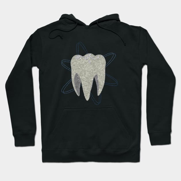 Atomic Tooth Hoodie by Roi Gold Productions Store